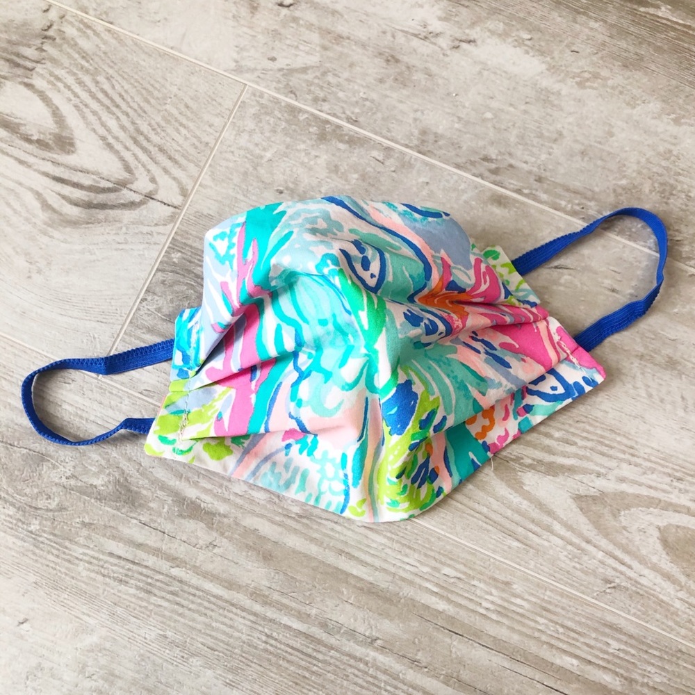 Lilly Pulitzer Fabric face mask